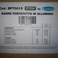 Barre portatutto in alluminio