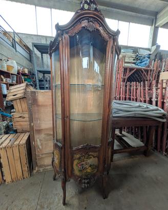 Vetrinetta vintage in stile barocco