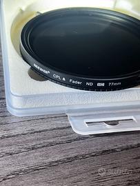NEEWER 2 in 1 77mm Filtro ND Variabile ND2-D32&CPL