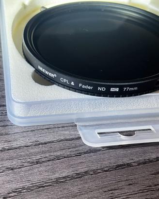 NEEWER 2 in 1 77mm Filtro ND Variabile ND2-D32&CPL