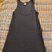 Canotta donna blu cotone lana tg. xxs Petit Bateau