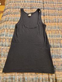 Canotta donna blu cotone lana tg. xxs Petit Bateau