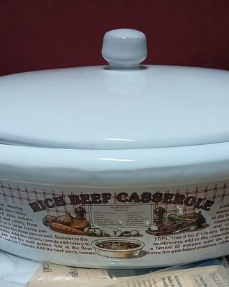 portavivande Rich beef nuovo vintage inglese 