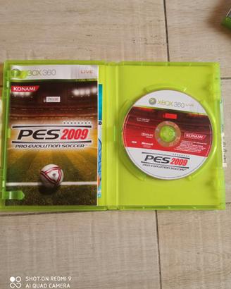 Gioco PES 2009 pro Evolution soccer per xbox 360