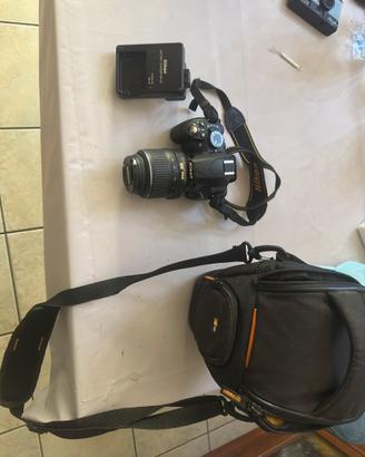 Nikon D3100 + 18-55 VR + Borsa (7.000 scatti)