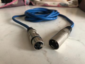 Cavo Audio M/F Canon XLR