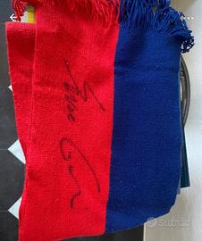 Sciarpa Genoa autografata da Serse Cosmi