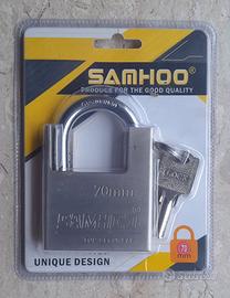 Lucchetto Acciaio 70 mm Top Security 4 Chiavi