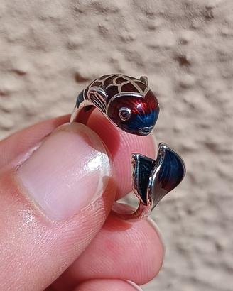 Anello Koi Carp Regolabile Carpa Giapponese Ring
