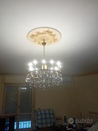 lampadario cristallo anni 50