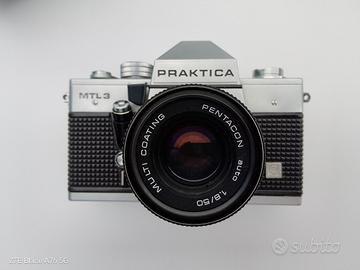 Praktica MTL 3 Pentacon 50mm F1.8 SLR , M42