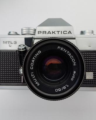 Praktica MTL 3 Pentacon 50mm F1.8 SLR , M42
