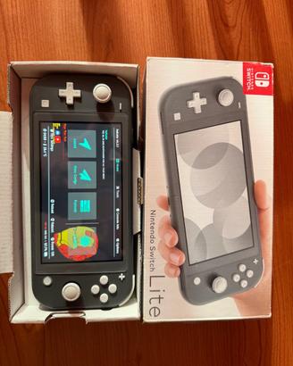 Nintendo switch lite grigia