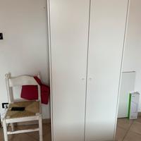 Armadio bianco due ante