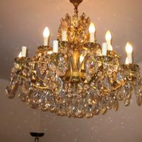 Lampadario gocce 20 luci