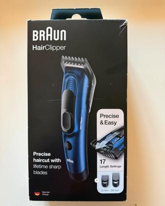 Braun Tagliacapelli Uomo Series 5 *HC5030 *Blu*NEW