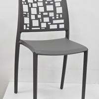 sedia cubicara in polipropilene arredo interno est