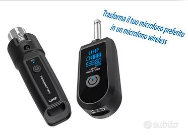 Sistema wireless microfonico