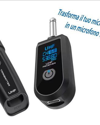 Sistema wireless microfonico