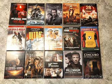 40 DVD originali vario genere da collezione 