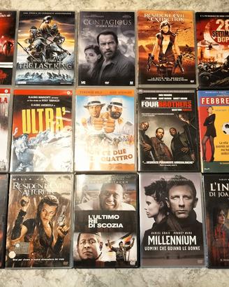 40 DVD originali vario genere da collezione 