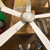 Ventilatore da soffitto con lampada