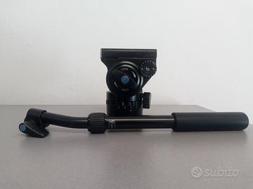 Testa Sirui con attacco arca Swiss con panning