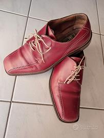 Ratti scarpa elegante rossa strigata uomo n. 40