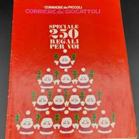 Catalogo giocattoli Corriere dei piccoli vintage