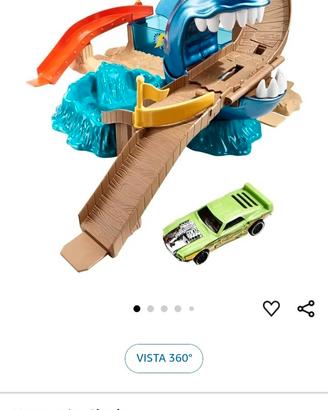 pista squalo hot wheels 