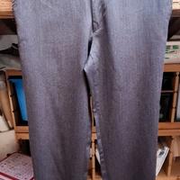 Pantaloni Marron Lana