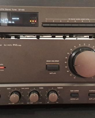 Technics SU-670+ST-610 tuner + casse Bose 401