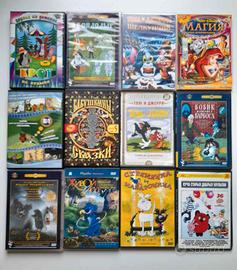 DVD di cartoni animati in russo