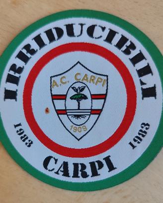 toppa patch tessuta ultras Irriducibili 1983 Carpi
