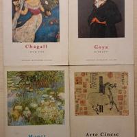 Libretti d'arte a colori - Chagal Goya Monet
