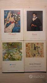 Libretti d'arte a colori - Chagal Goya Monet