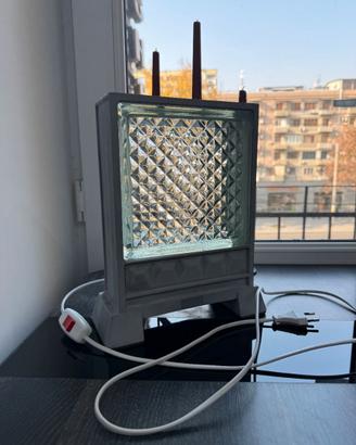 Lampada di design fatta a mano in stile brutalismo
