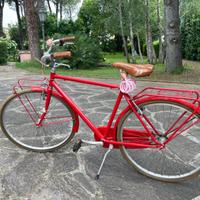 Bicicletta da uomo rossa Holland Crown