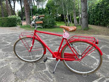 Bicicletta da uomo rossa Holland Crown