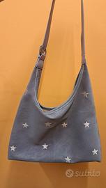 Borsa lilla con stelle