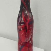 Bottiglia Metallo Coca Cola Natale 2002