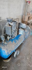 compressore  professionale 200 litri trifase 