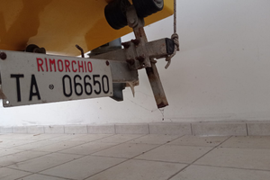 Barca con carrello omologato