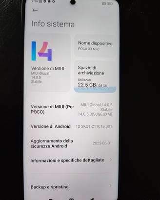 poco x 3 nfc