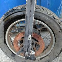 Cerchio posteriore a Raggi Moto Guzzi 750 Ntx