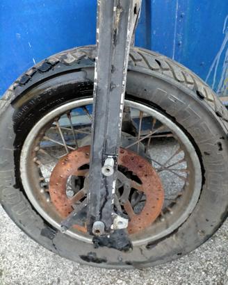 Cerchio posteriore a Raggi Moto Guzzi 750 Ntx