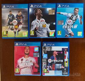 Lotto giochi FIFA per PS4