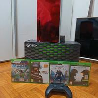Xbox serie X 1 tera+1 tera in slot originale