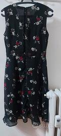 vestito donna al ginocchio tg s mai usato 