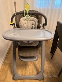 Seggiolone Chicco Polly Magic Relax Anthracite
